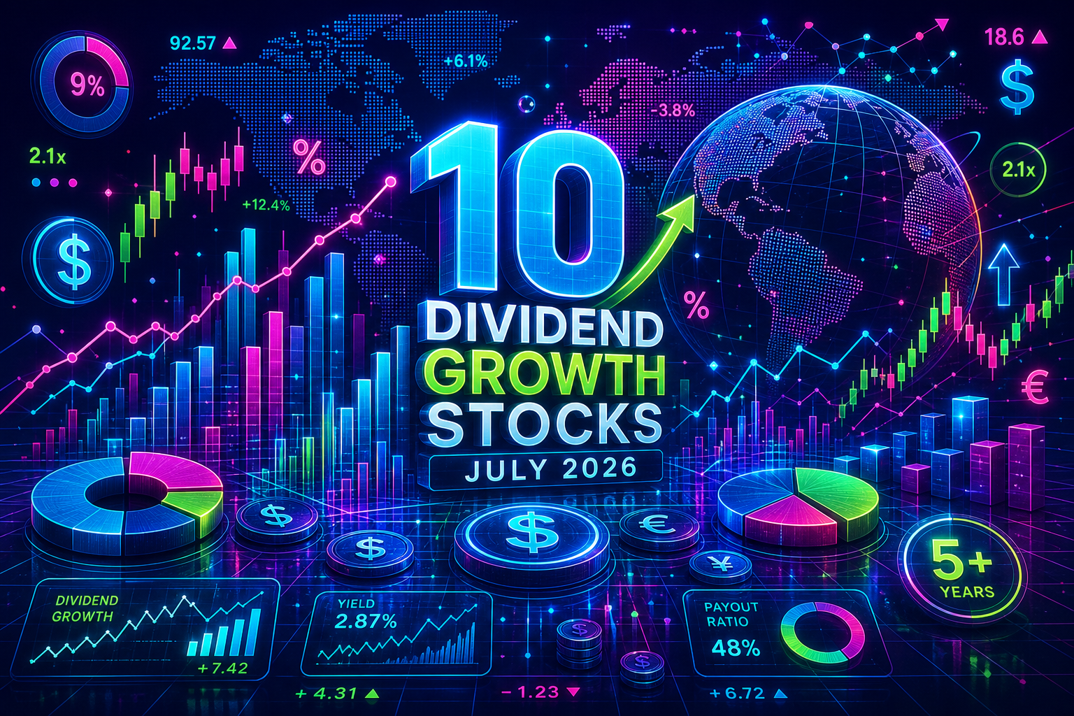 10 Dividend Growth Stocks: July 2026