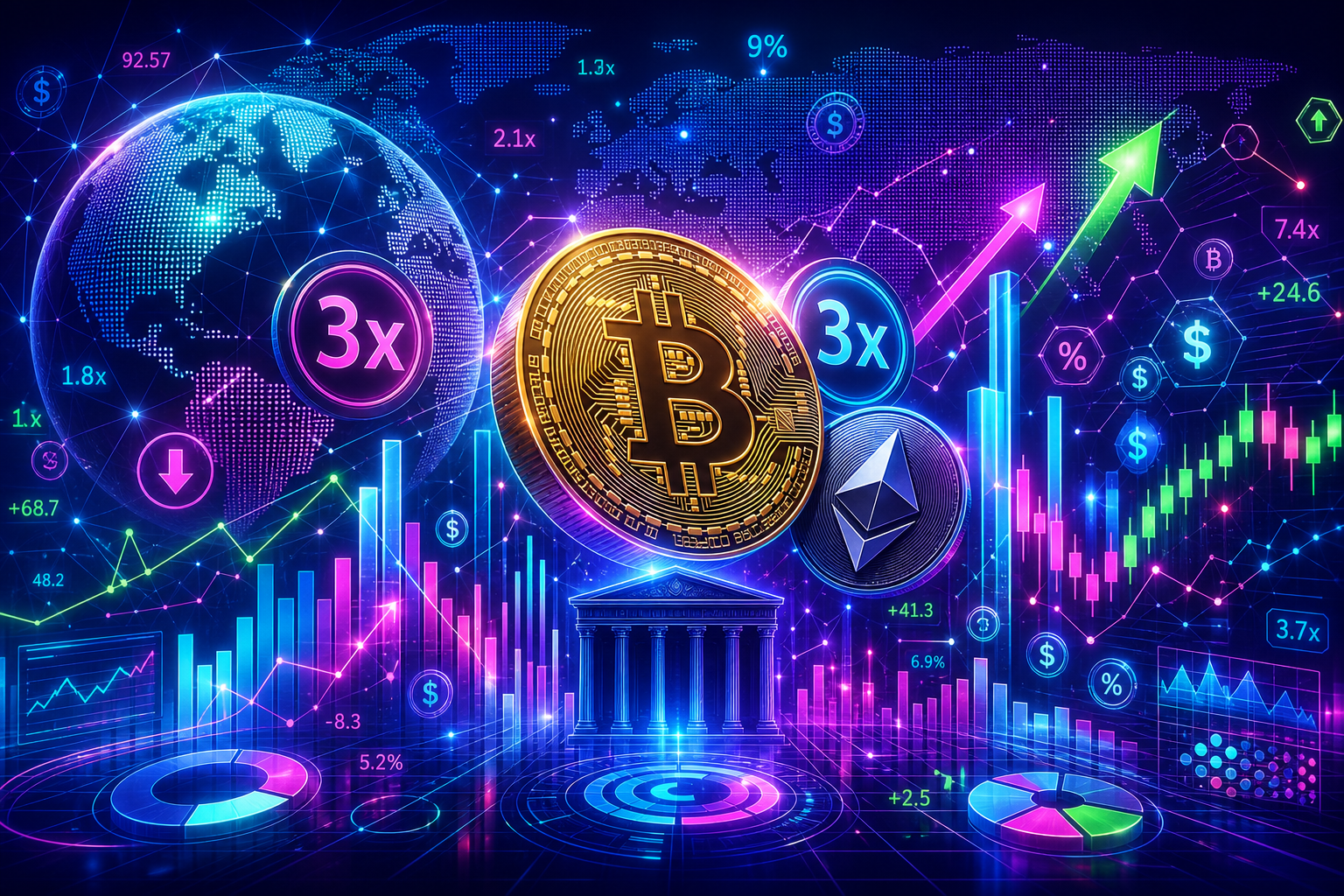 3x Bitcoin and Ether futures funds clear SEC listing hurdle