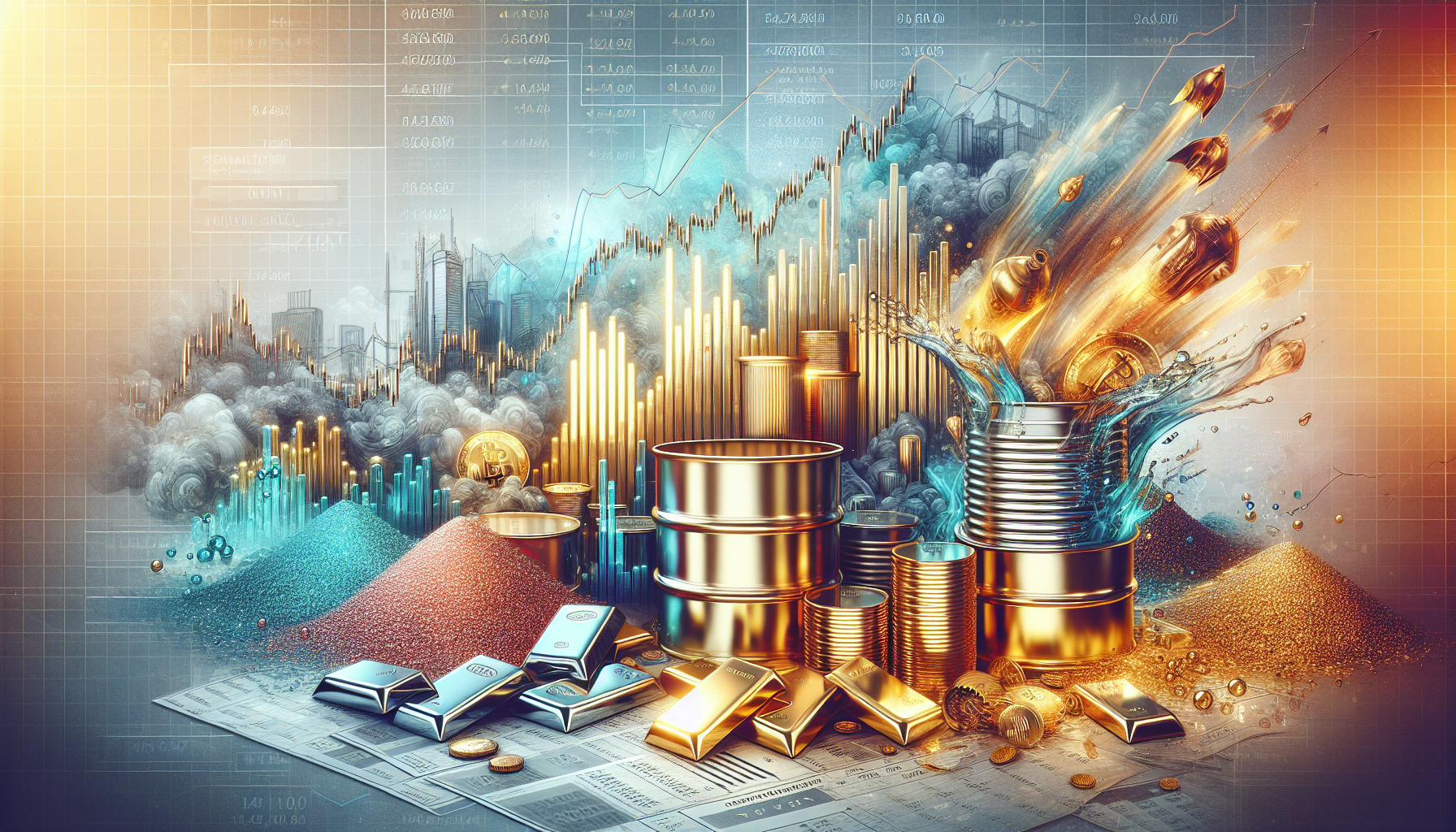 Copper joins gold in broad commodities sell-off. There's a worrying reason behind it