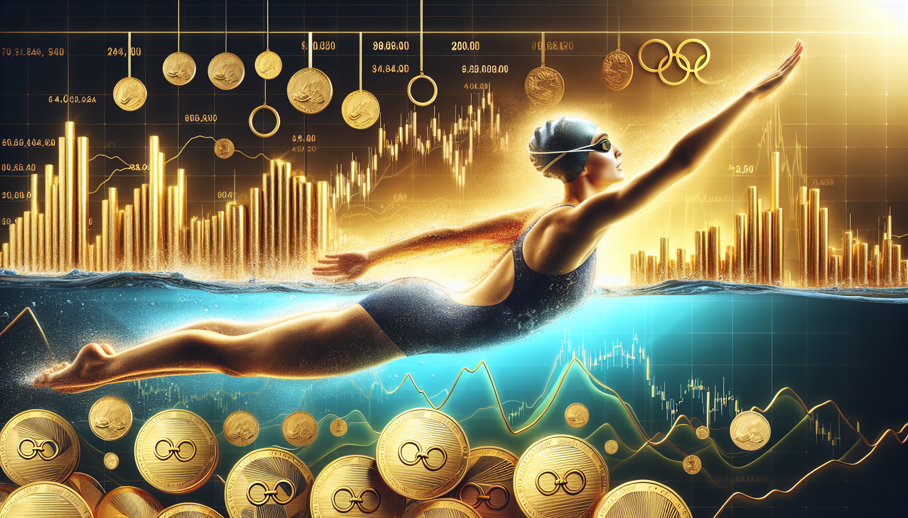 Olympic medals have doubled in value—one U.S. gold medalist swimmer just sold his for over $100K each