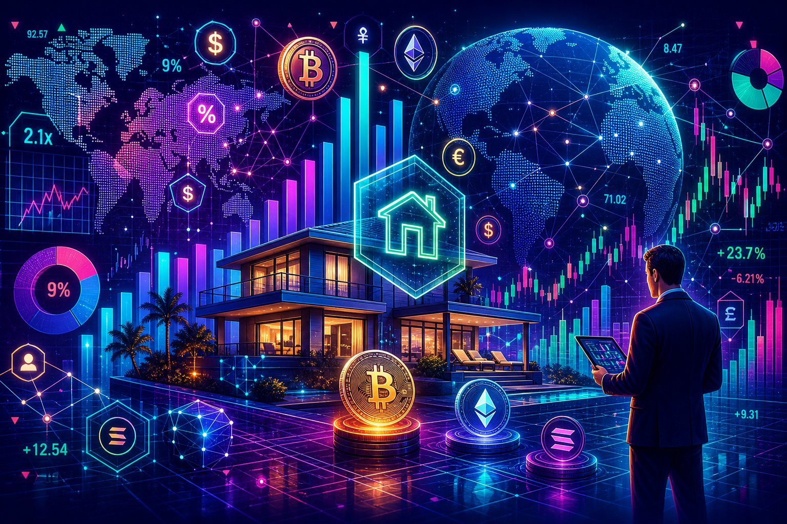 Airbnb’s 9 million listings could unlock crypto host financing while the homes stay off its balance sheet