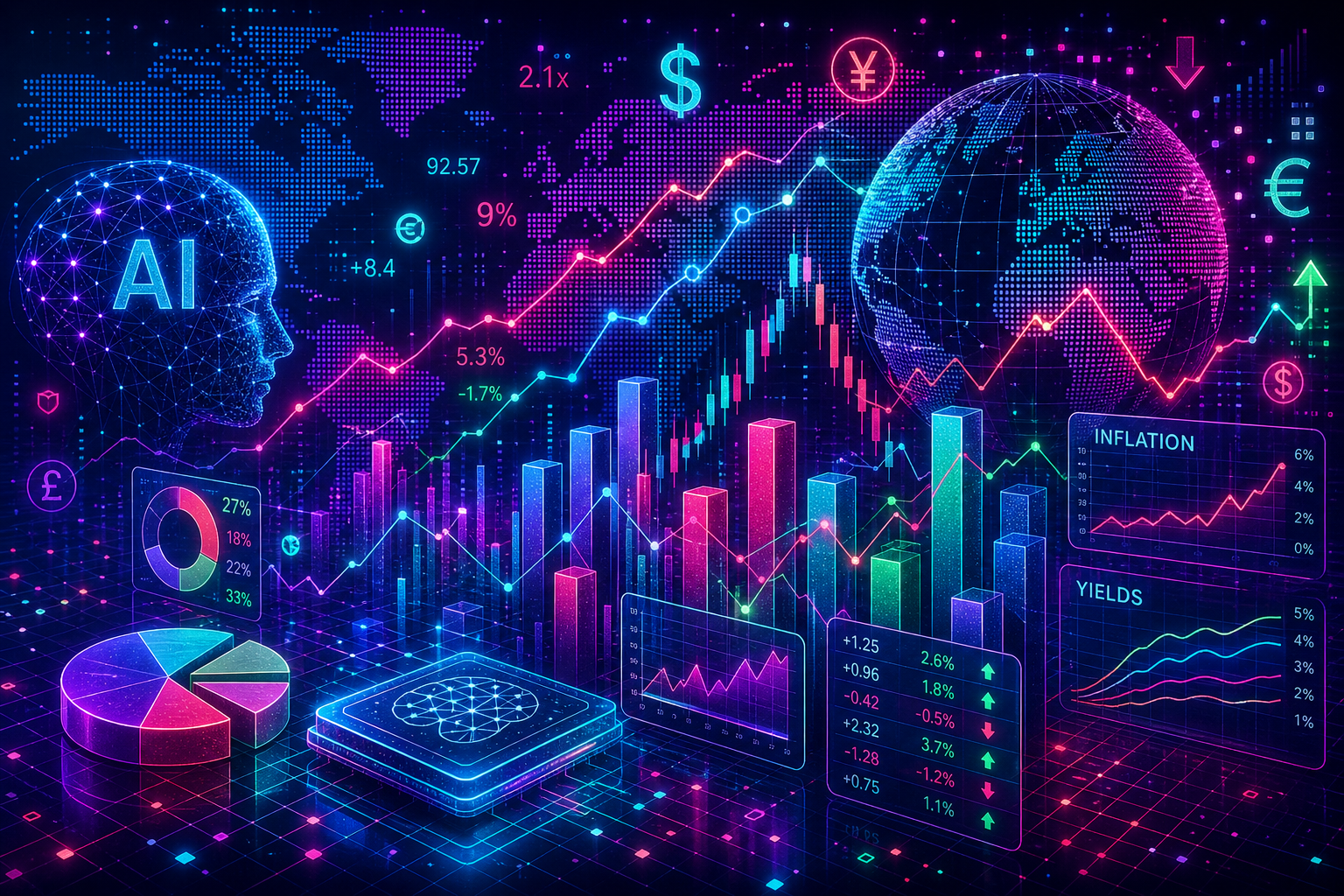 AI's Growth Slows: What It Means for Inflation and Wall Street Yields