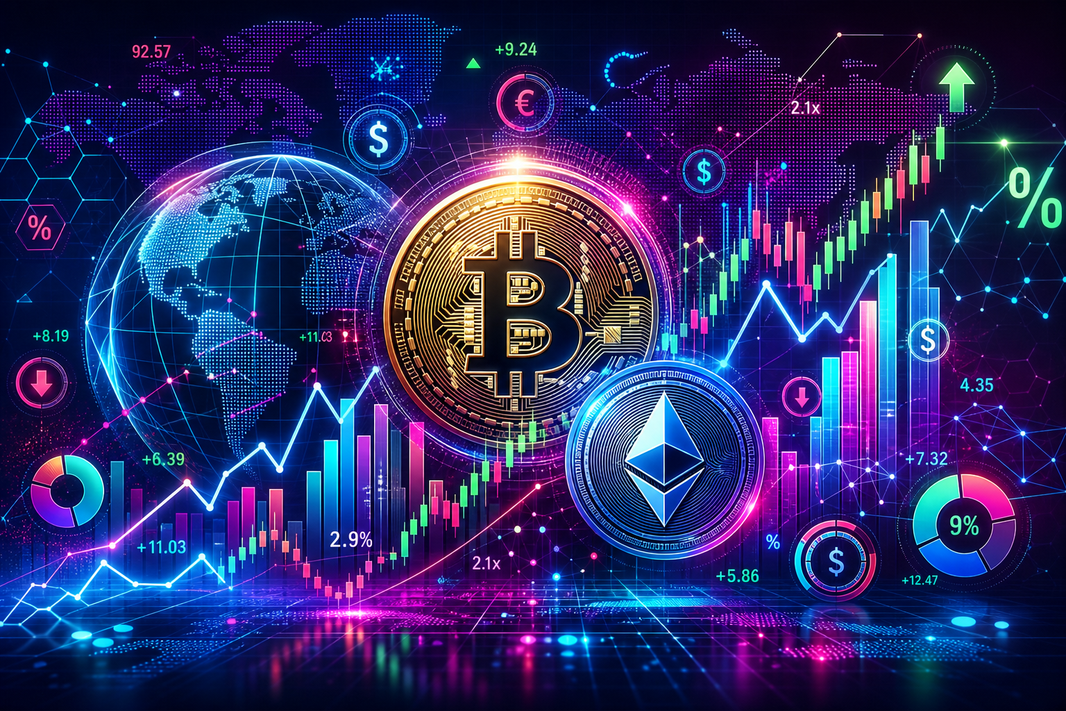 Bitcoin and ethereum prices today, Monday, August 24, 2026: Prices rising, as investors look for more Fed clues this week