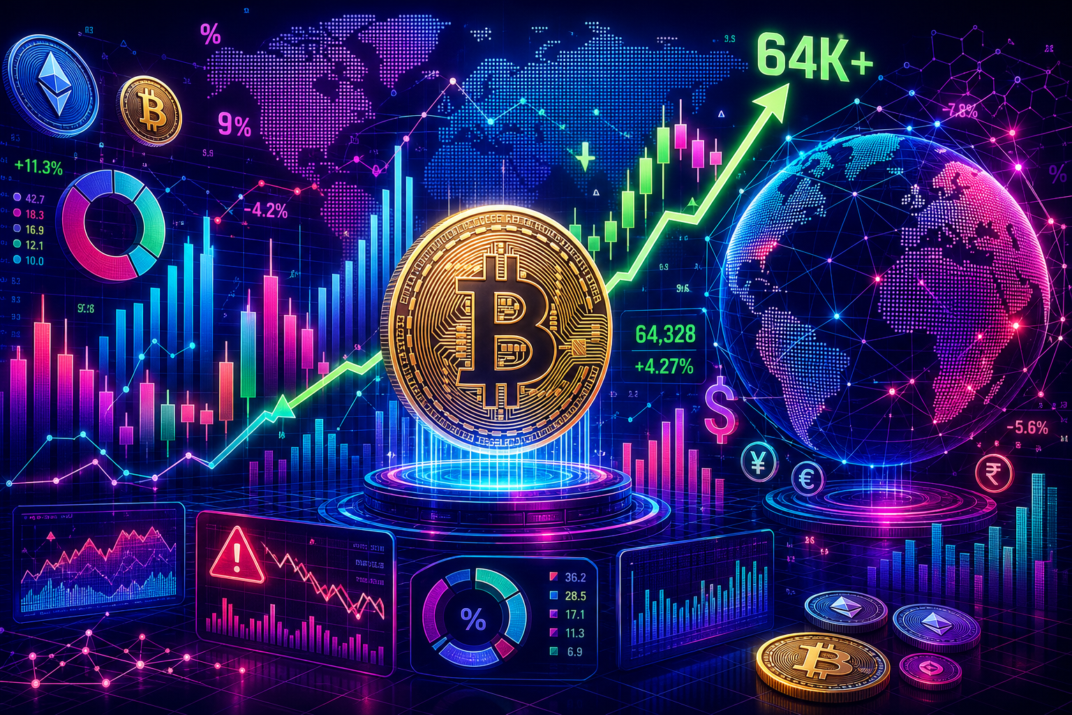 Bitcoin Breaks $64K: Will This Bull Run Survive the Warning Signs?