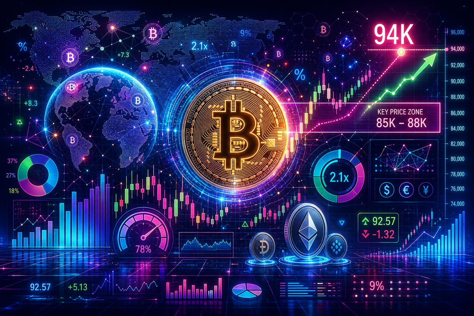 Bitcoin Could Rally to $94K, but First It Must Break Through This Key Price Zone