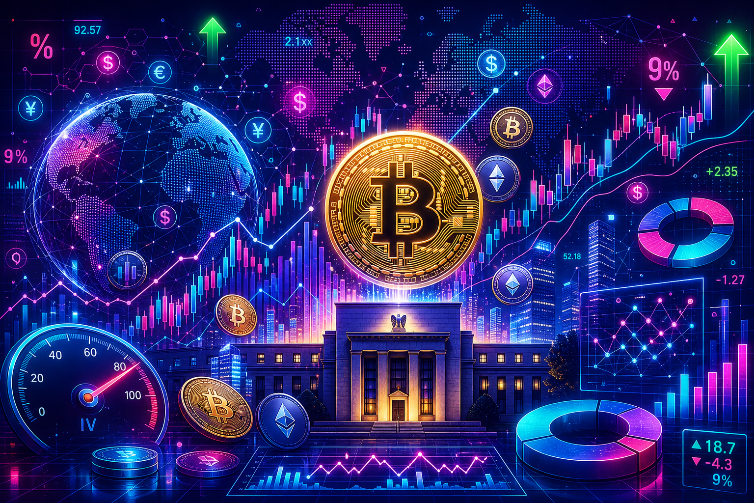 Bitcoin option buyers face a Fed-week premium that can fade after the decision