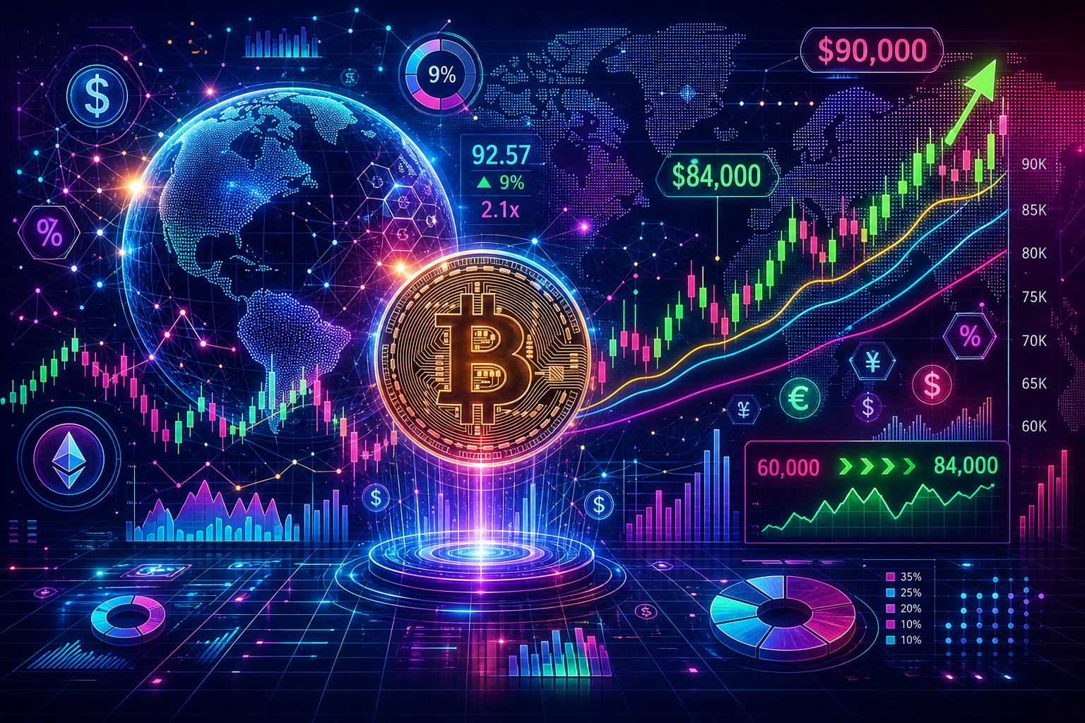 Bitcoin Price Analysis: BTC Reclaims Major Moving Averages as Bulls Target $90K Resistance