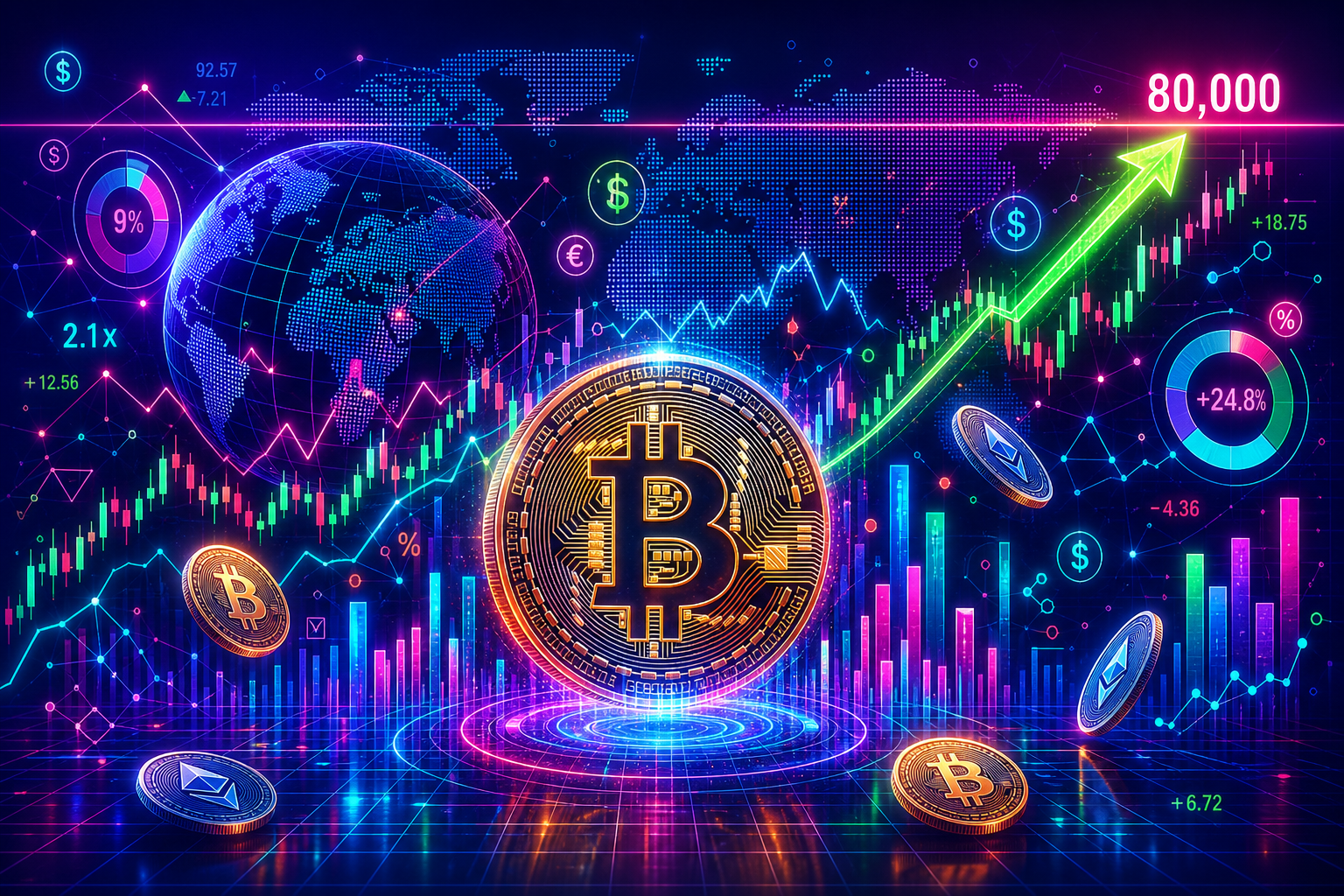 Bitcoin Price Analysis: BTC Surges Toward $80K Again – Can It Break Through This Time?