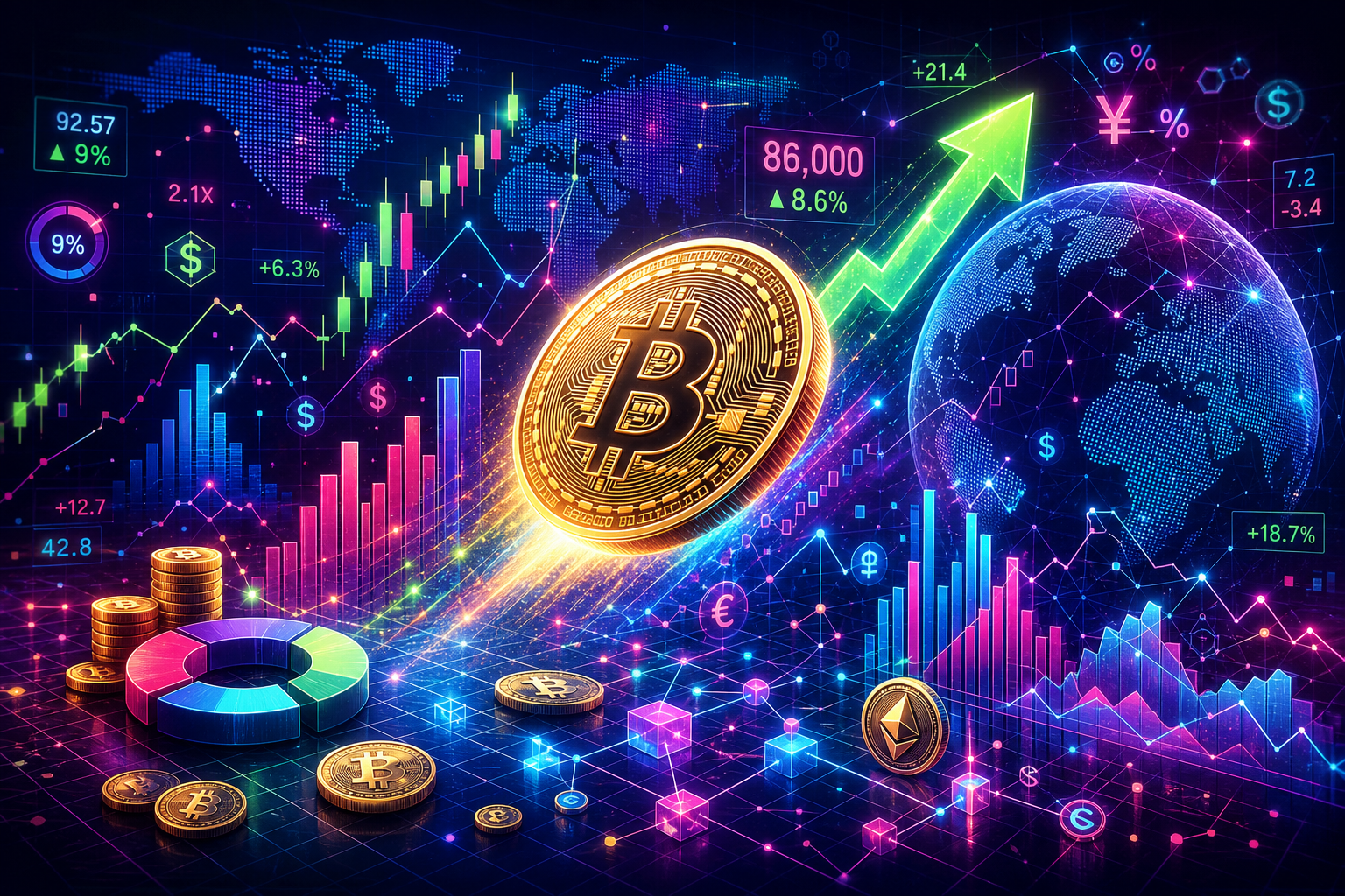 Bitcoin sees big overnight rally as ETF demand returns before the next US jobs test