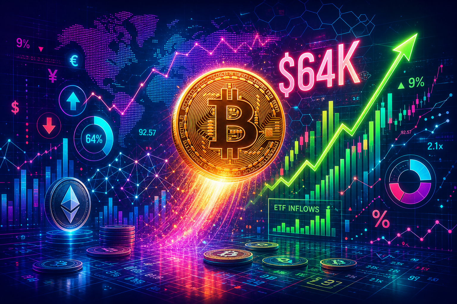 Bitcoin's $64K Surge: Is ETF Demand Finally Changing the Game?