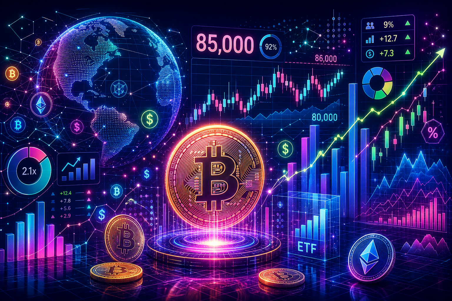 Bitcoin’s $85,000 recovery awaits proof that ETF investors kept buying after payrolls