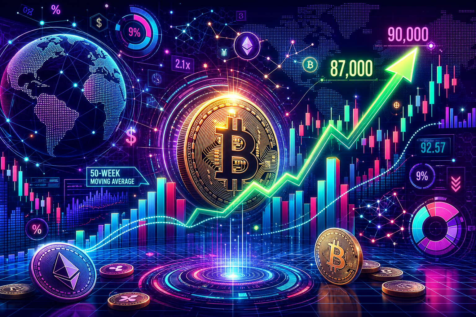 Bitcoin’s $87,000 breakout puts $90,000 in sight, but history comes with a catch
