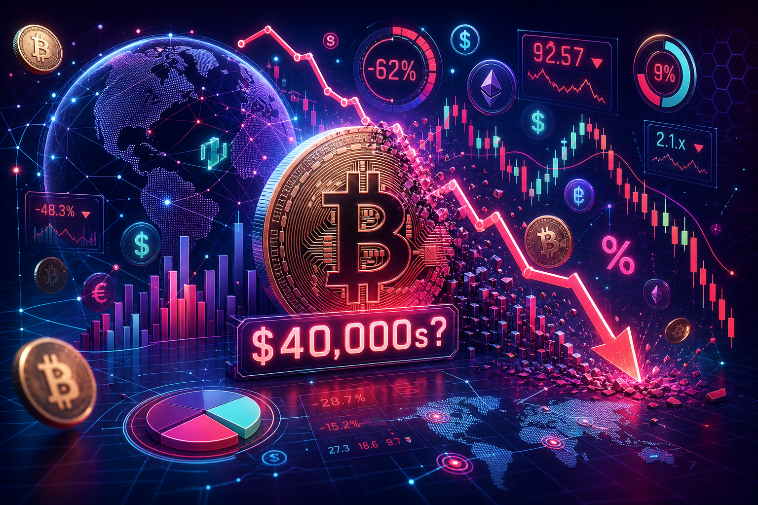 Bitcoin's Bear Market: Will Prices Plunge into the $40,000s?