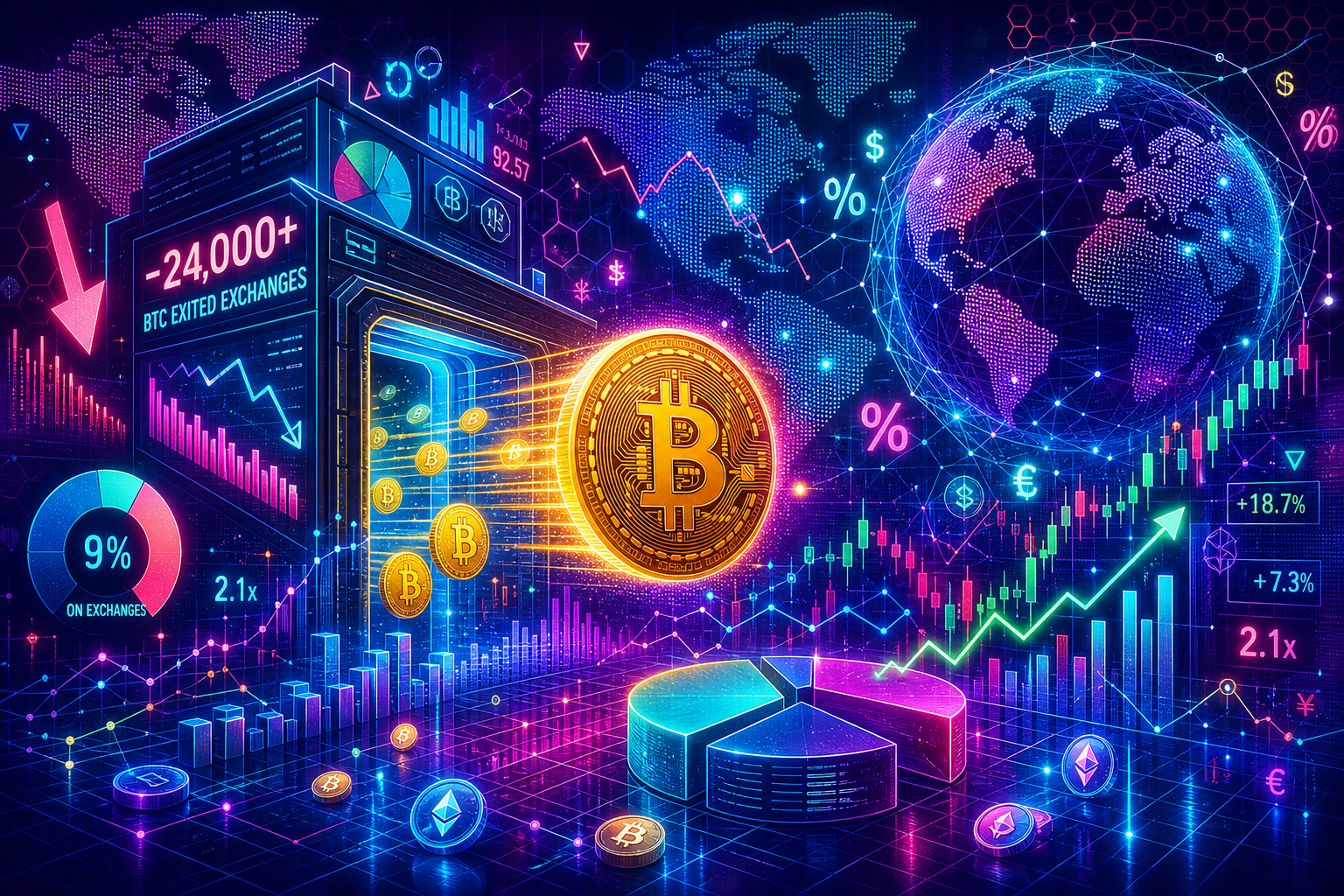 Bitcoin's Exchange Exodus: Is a Supply Crunch on the Horizon?