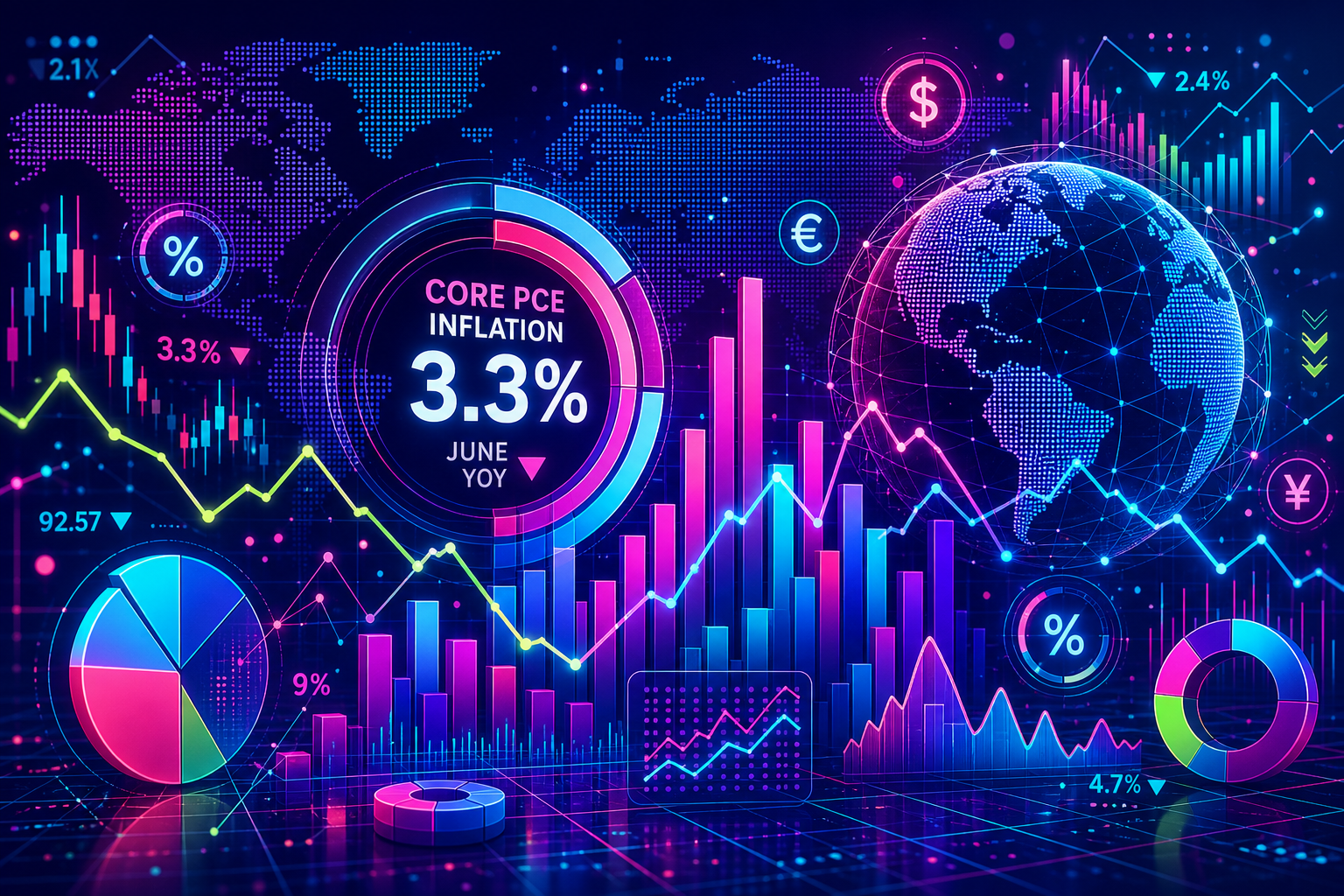 Core PCE Inflation Dips to 3.3% in June: What It Means for the Economy