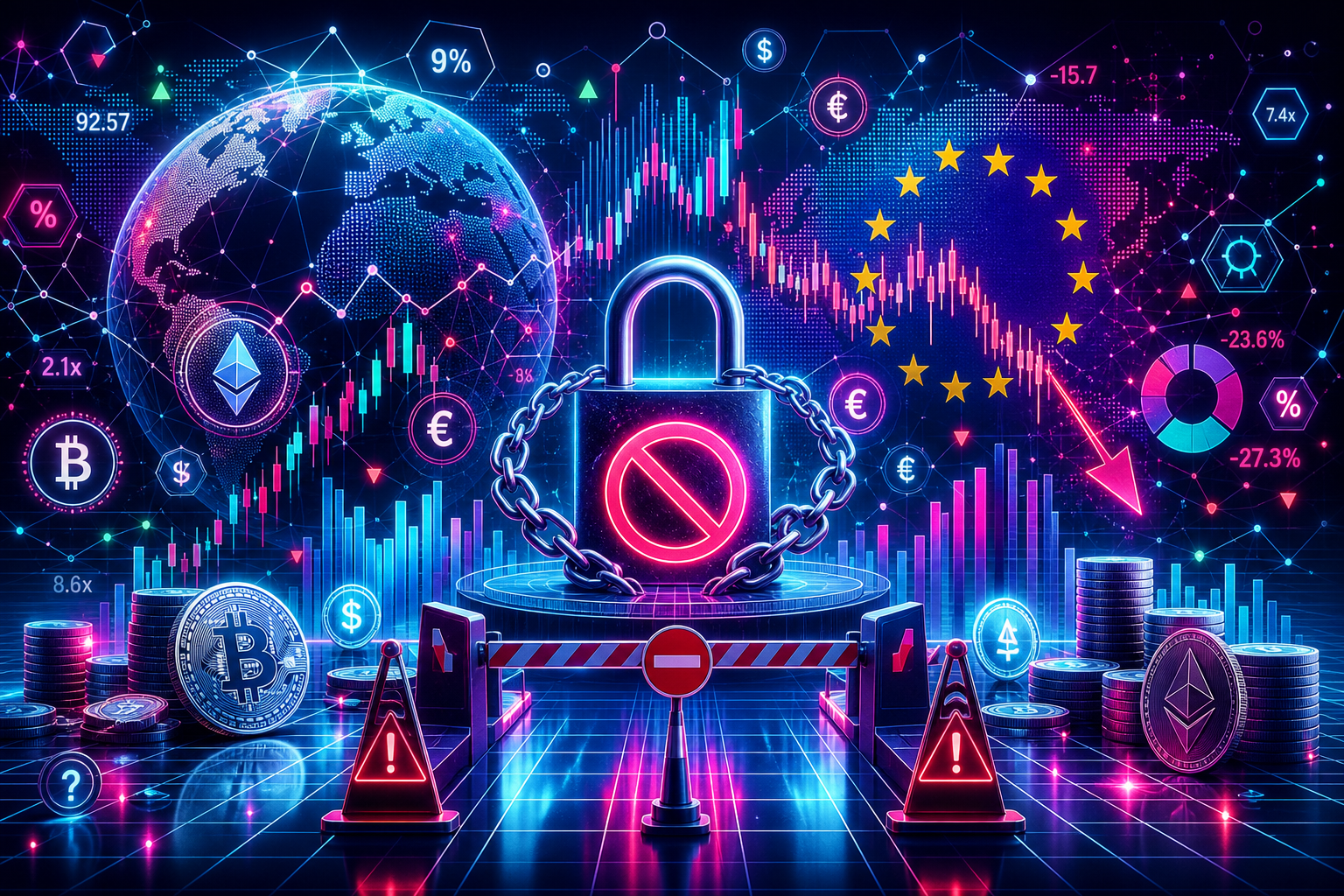 Corporate crypto accounts on HTX face a complete dead end with zero legal exit routes when EU sanctions strike on August 23