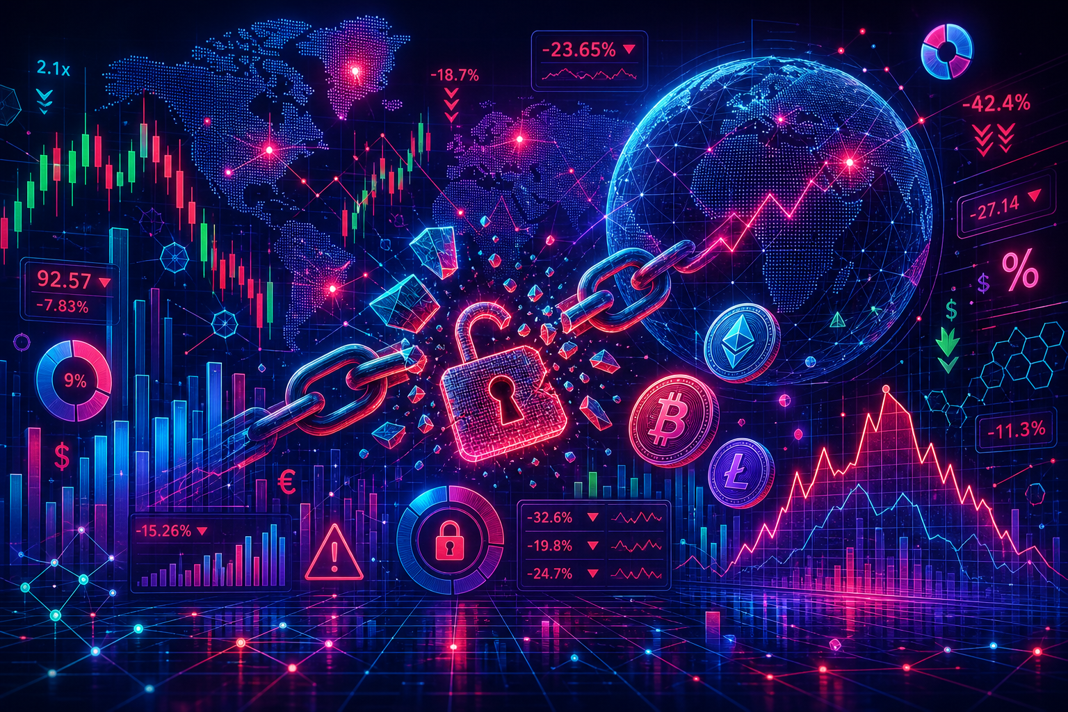 Cross-chain oracle compromise triggers liquidations and frozen vaults across multiple DeFi networks