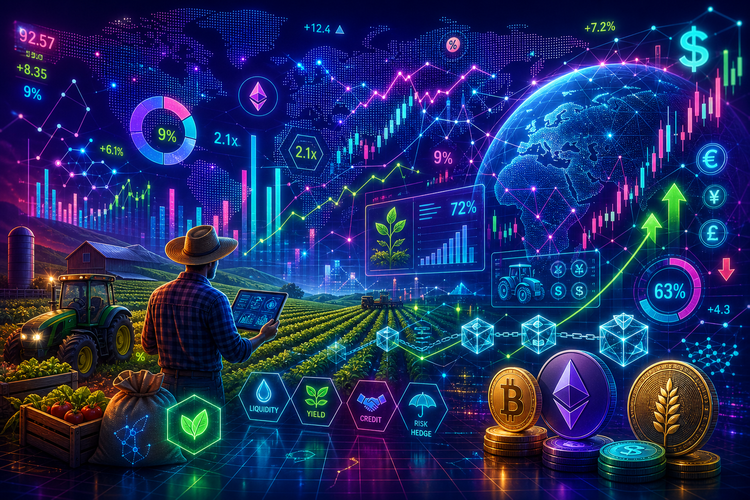 DeFi for Agricultural Finance: Cultivating the Future of Farming Through Decentralized Finance