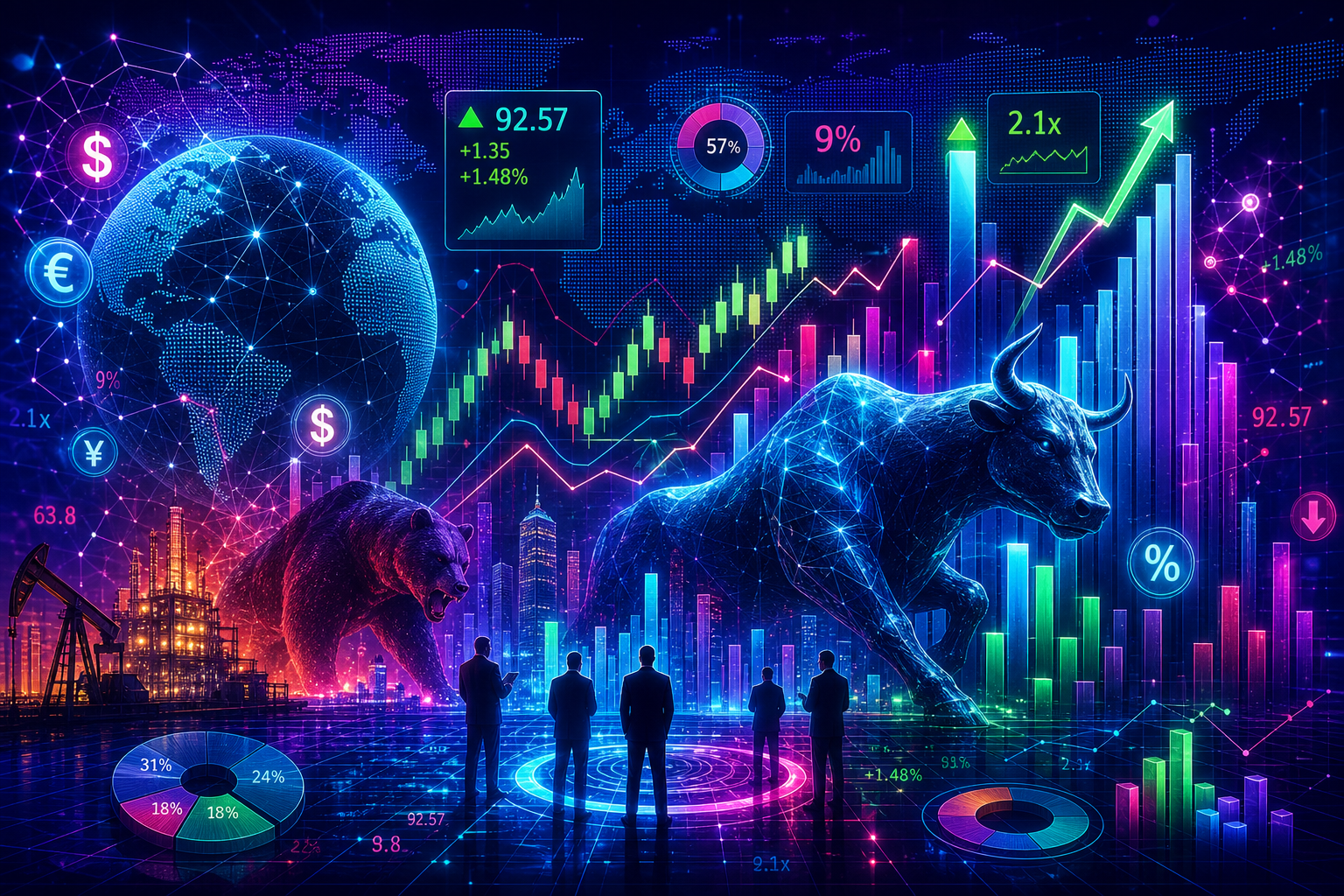 Dow Jones Futures: Iran Deal Or No, Market Hits Highs; Nvidia, Tesla Lead 5 Titans Near Buy Points