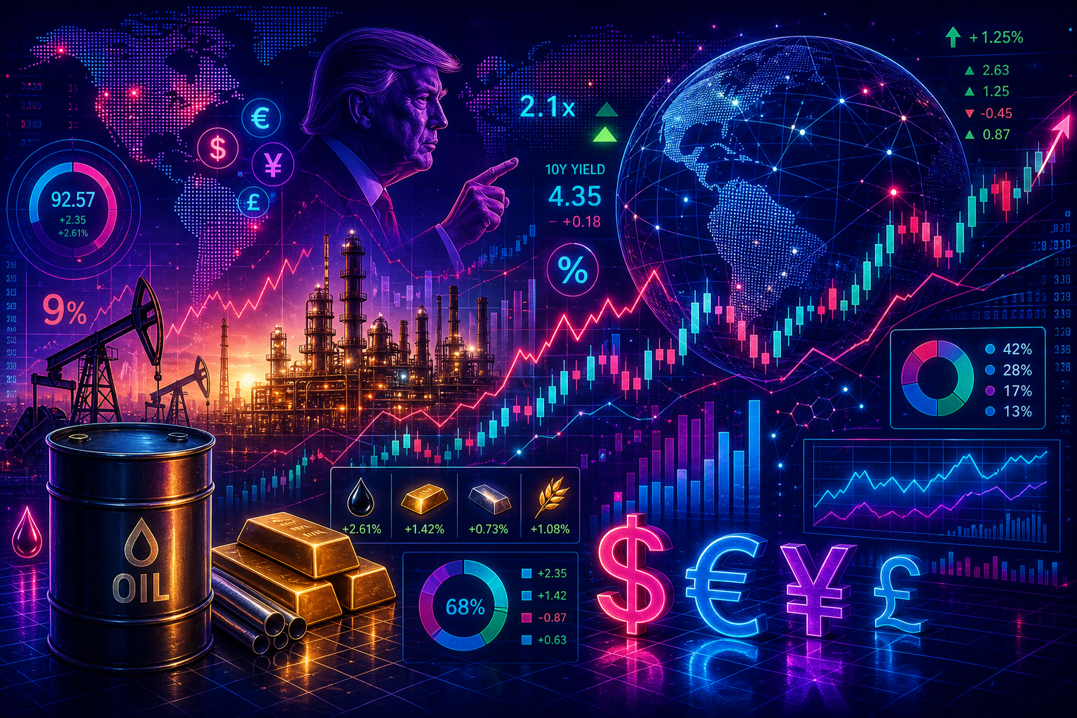 Dow Jones Futures: Oil Prices, Yields In Focus As Trump Says 'Clock Is Ticking' For Iran; Nvidia Earnings Ahead