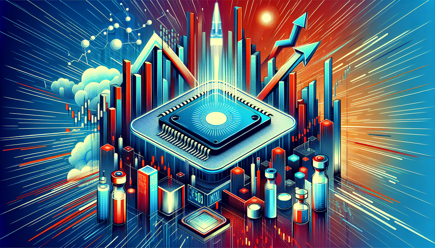 Dow Steady as S&P 500 and Nasdaq Soar; Intel and Moderna Make Waves