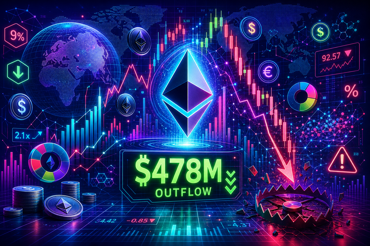 Ethereum is flashing a $478 million buy signal but top traders still expect it to fail