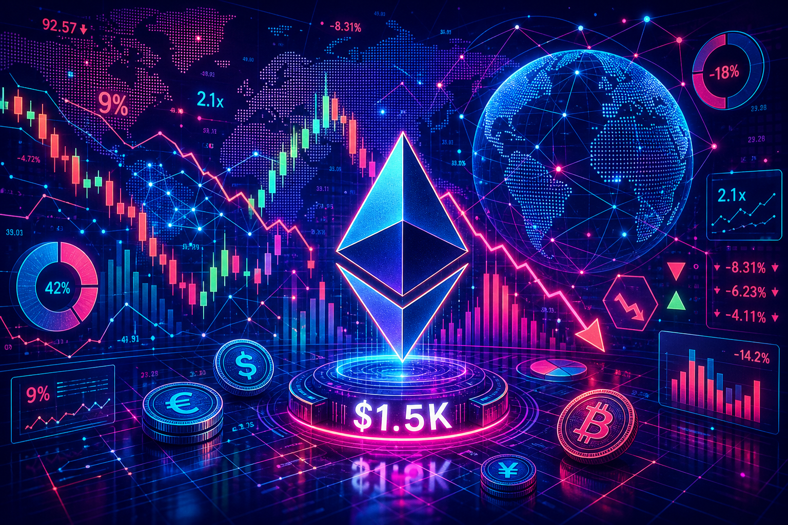 Ethereum Price Analysis: ETH Defends $1.5K Support, But Weak Demand Puts Recovery in Question