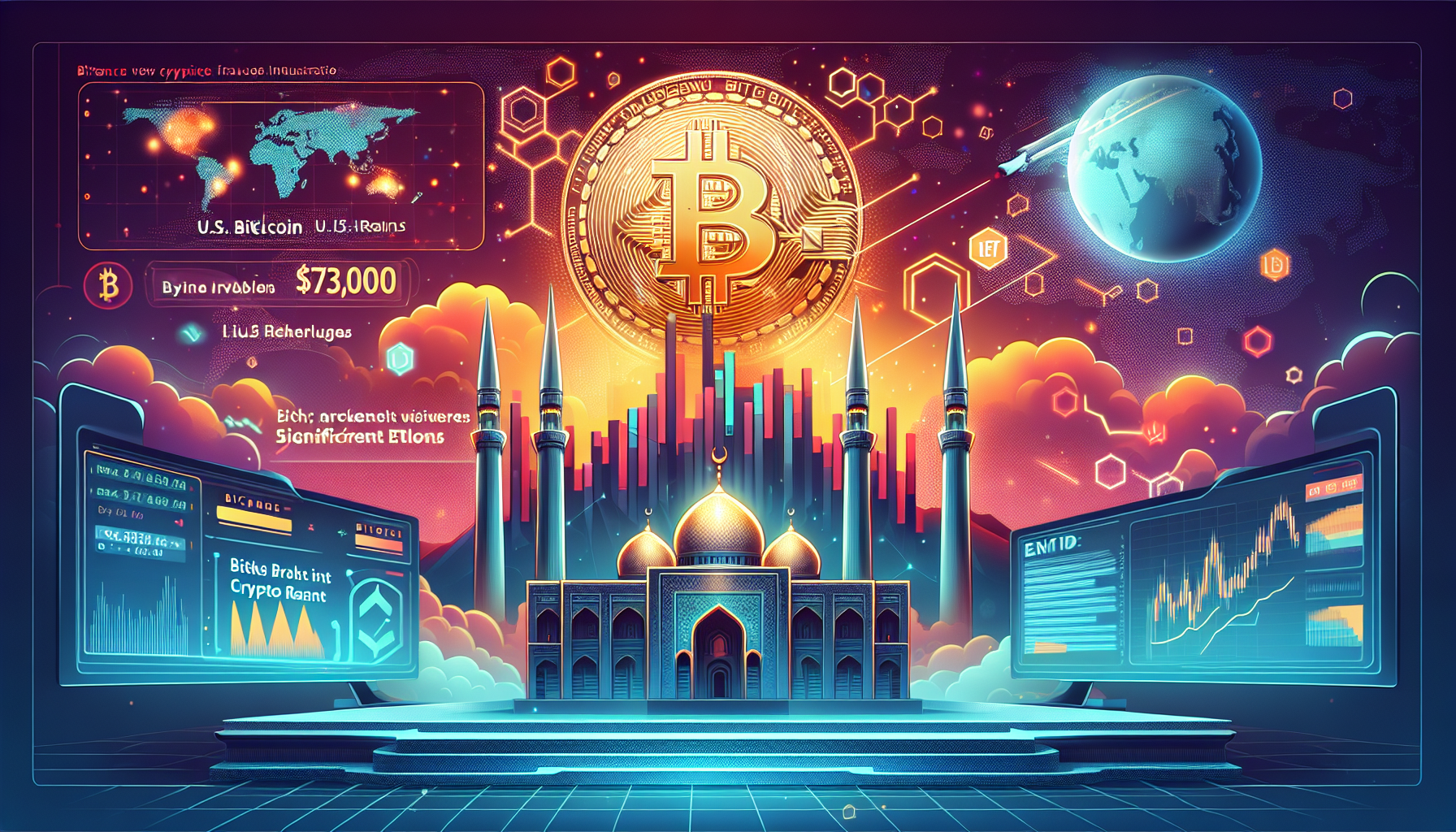 Bitcoin Tops $73,000 Despite Iran Blockade