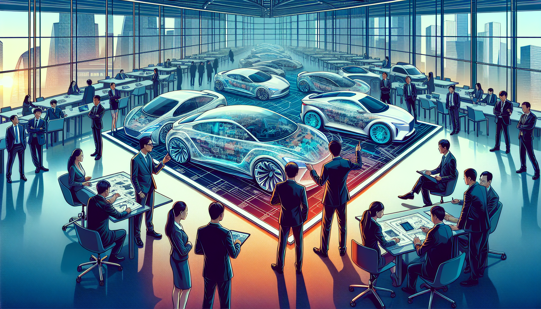 Foreign car companies bet on technology to hang onto once-lucrative China auto market
