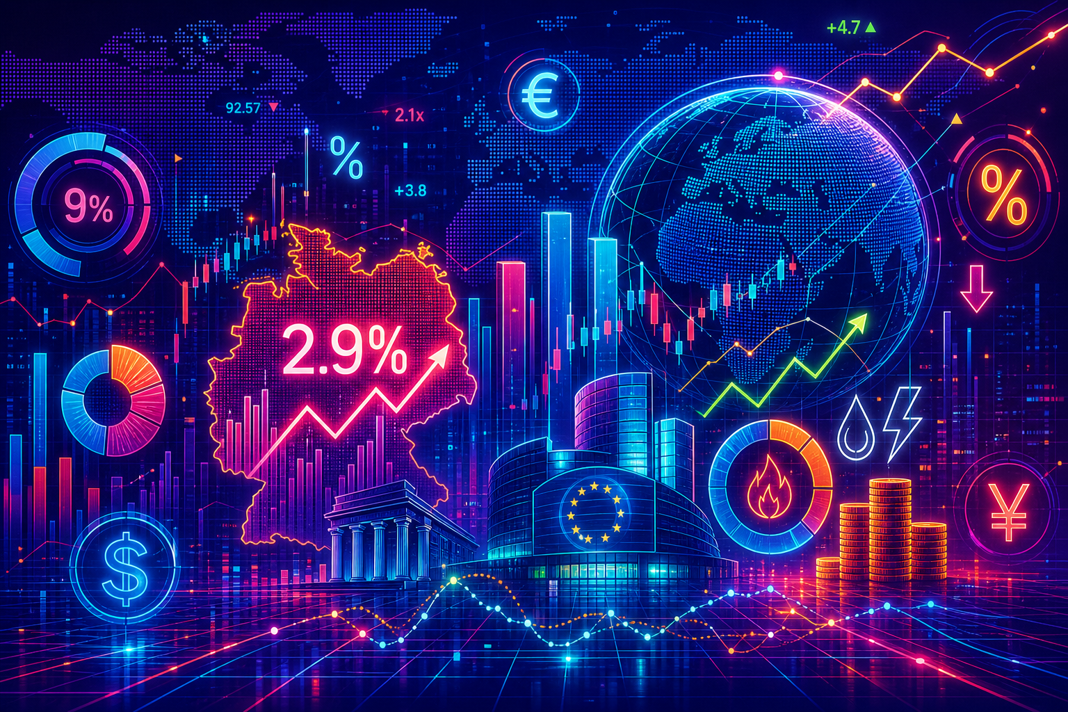 German Inflation Rises to 2.9%: What It Means for the ECB and You