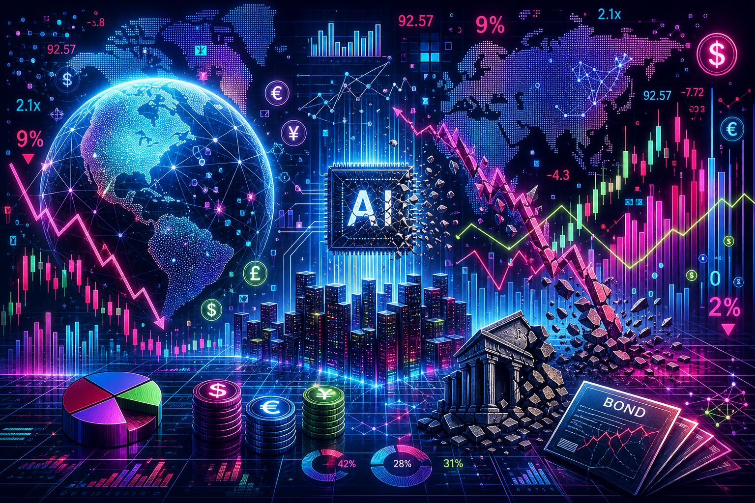 Here’s the ‘core economic flaw’ in the AI bull case as stock and bond trades unravel, according to a top economist