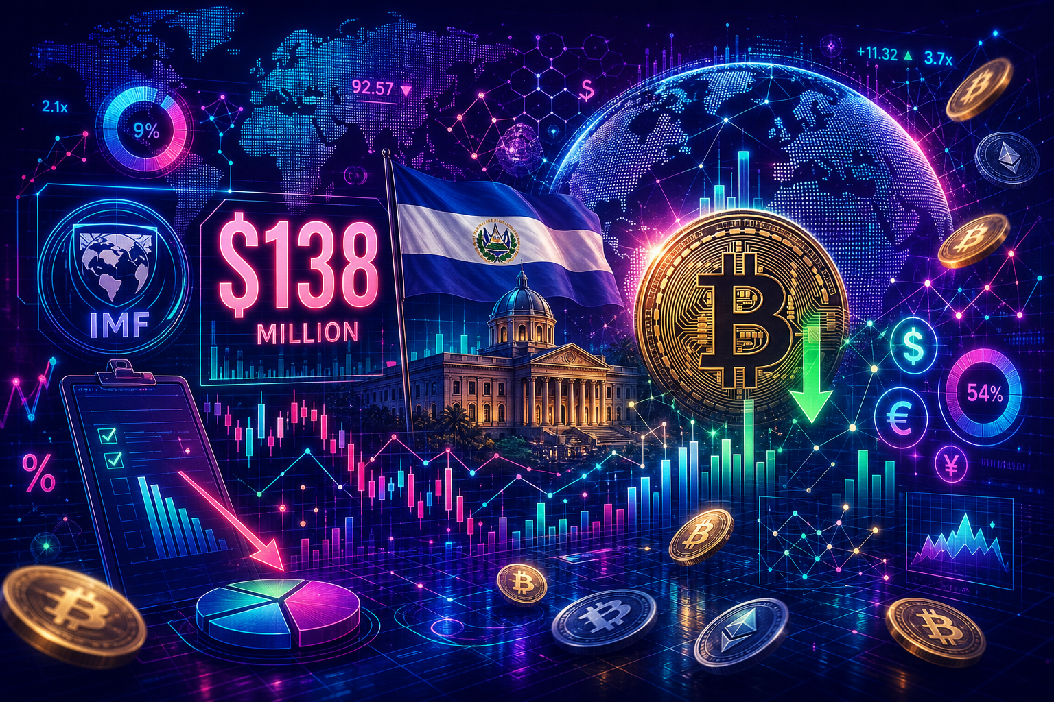 IMF Approves $138 Million for El Salvador After Bitcoin Waiver