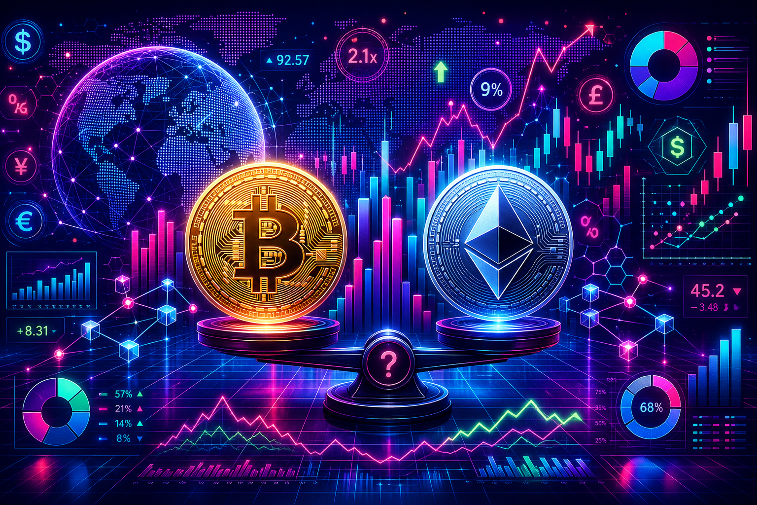 Is It Smarter to Buy Bitcoin (BTC) or Ethereum (ETH) Right Now?