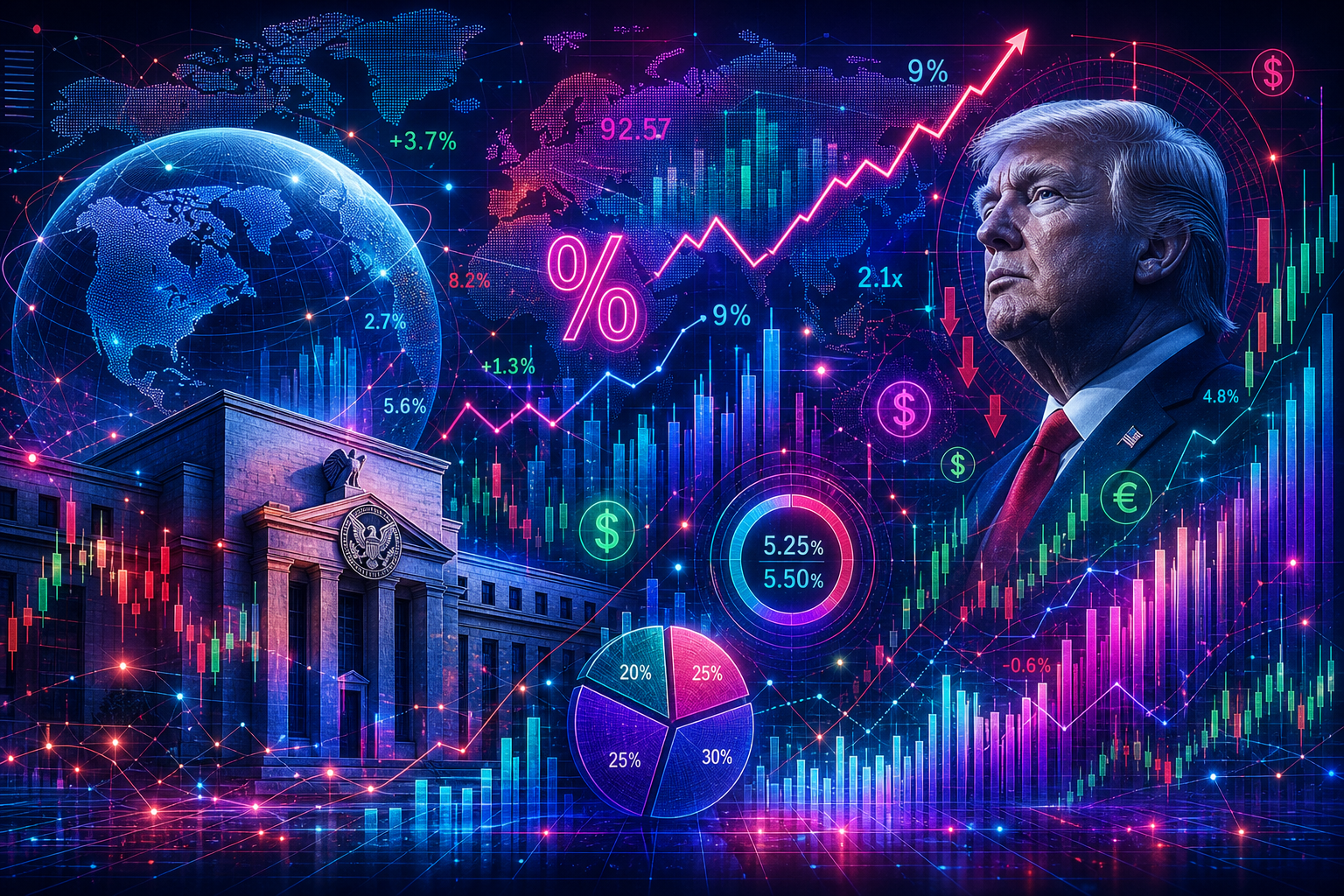 ‘It’s a raise against Trump:’ Despite inflation being ahead of target for five years, Trump says the Fed’s latest hike is political