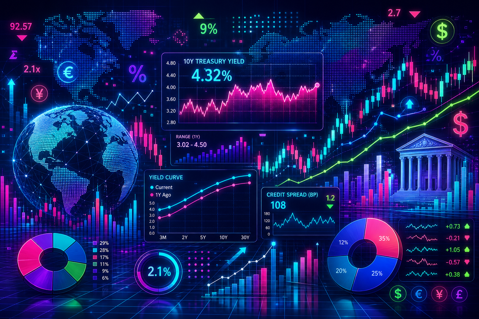 Macro Update: Treasury Yields Hold Steady Amid Retail Resurgence