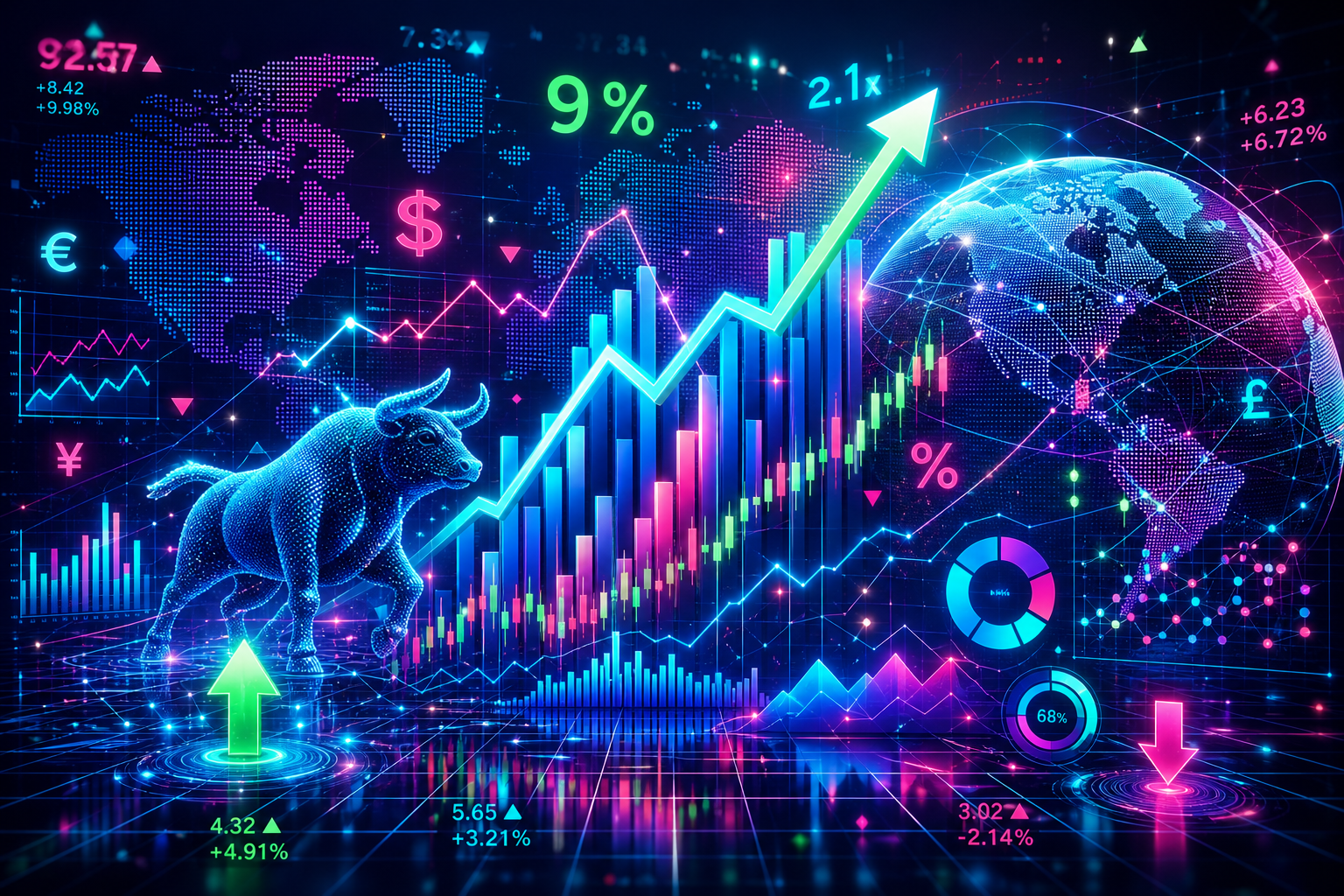 Nasdaq Soars as Fed Signals Shift; NetApp and RenaissanceRe Shine