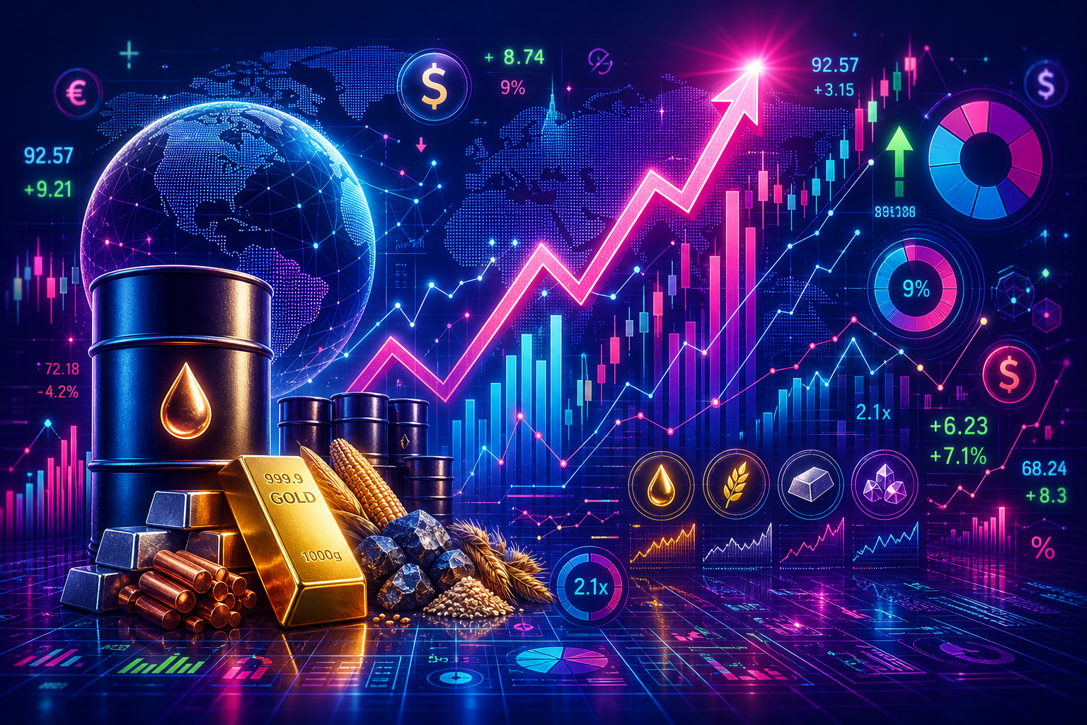 Oil Prices Surge: What It Means for Stock Markets and Commodities