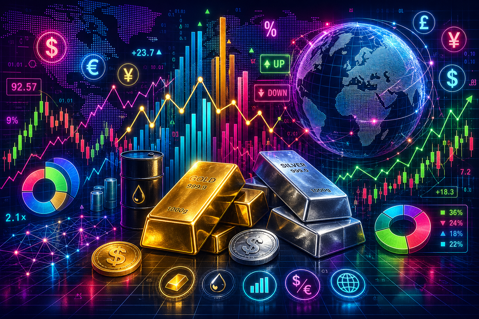 Polymarket launches 15-minute ‘Up or Down’ contracts for the price of gold, plans to add stock and forex