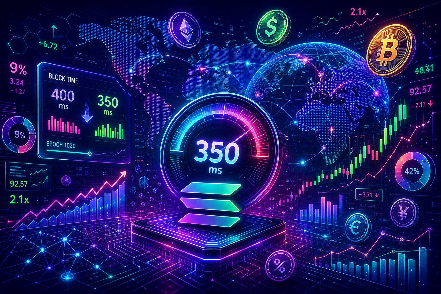 Solana is slashing per-block compute limits so its new 350ms speed boost doesn’t overload the network