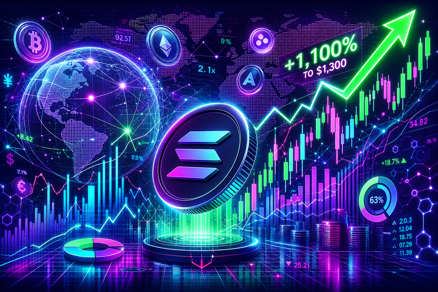 Solana to Go Parabolic? Here’s Why SOL Can Explode by 1,100%