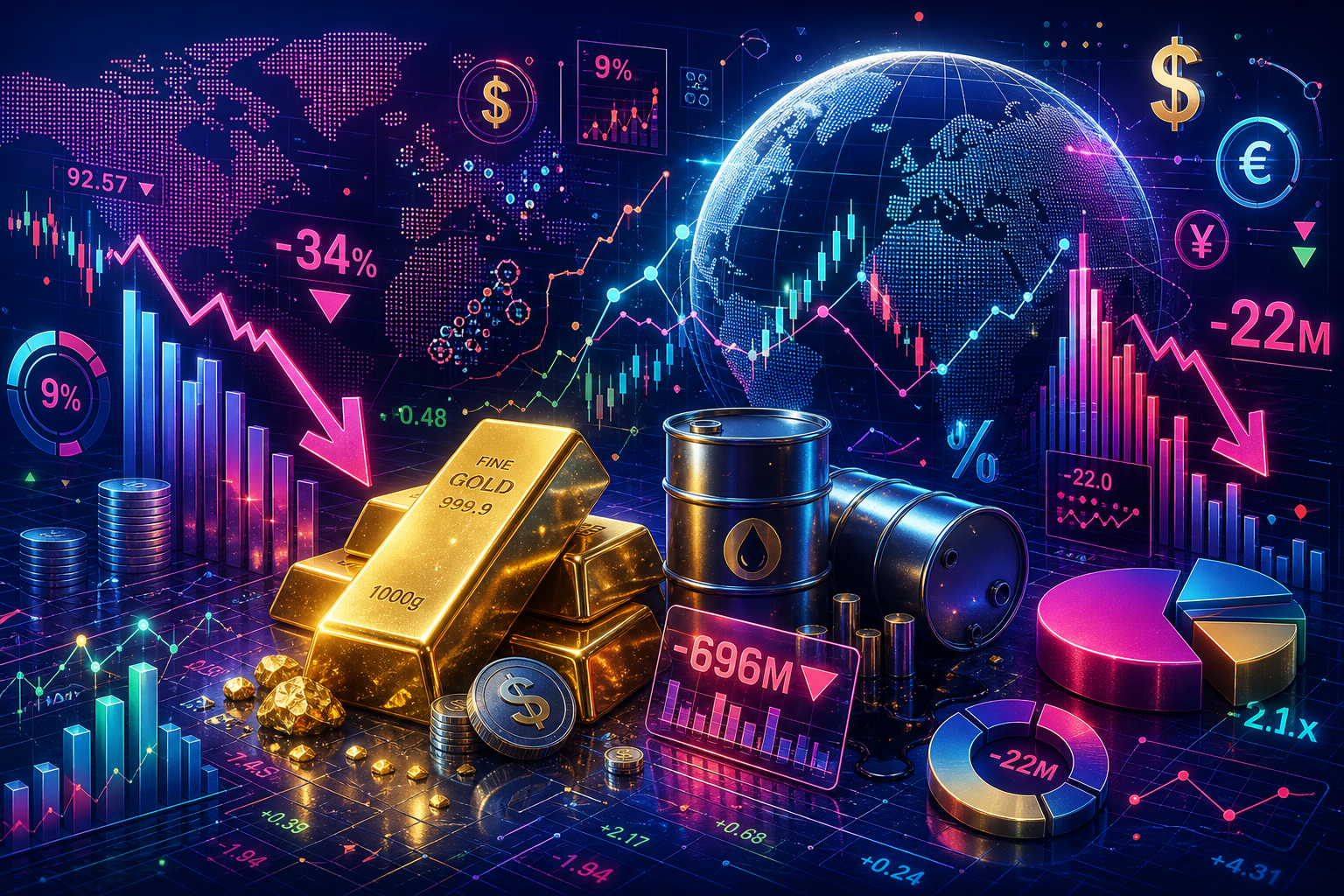 Tether-backed Antalpha’s loan TVL declined $696 million as its gold bet returned a $22 million loss