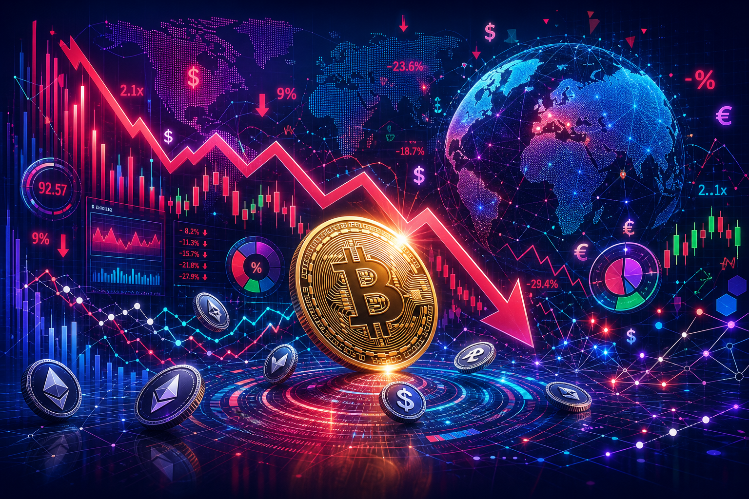 These Altcoins Bleed the Most After Bitcoin’s Sudden Drop Below $84K: Market Watch