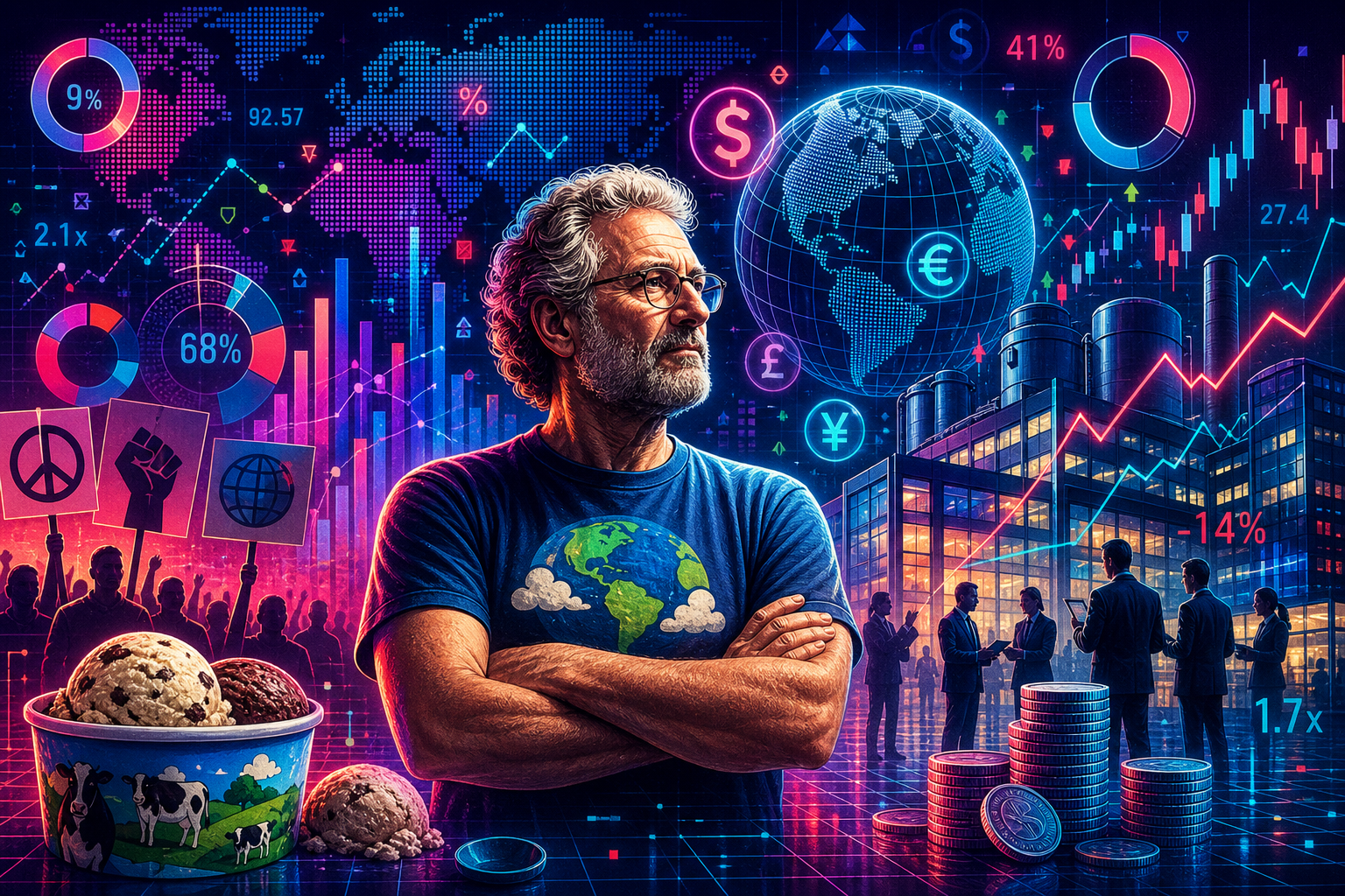 ‘They ain’t got no soul’: How Ben & Jerry’s co-founder became his own company’s biggest critic