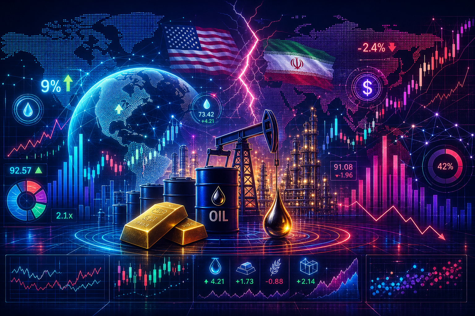 US-Iran Standoff Fuels Oil Prices and Puts Stock Markets on Edge