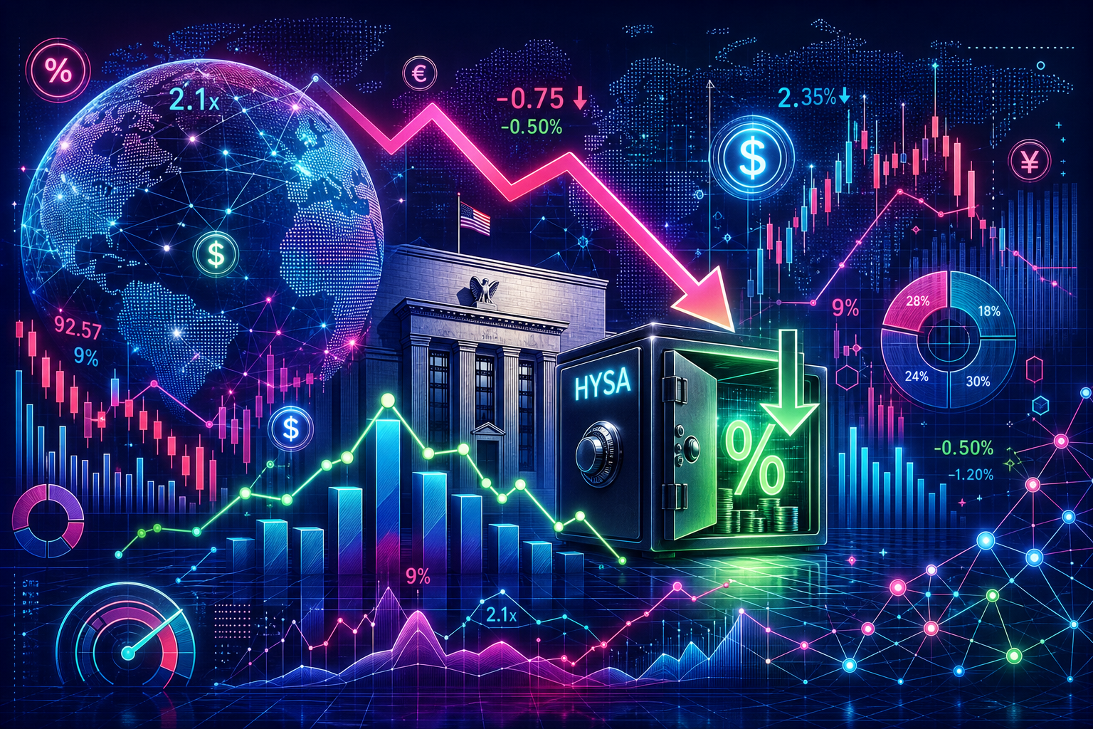 What Happens to Your HYSA Rate When the Fed Cuts Rates?