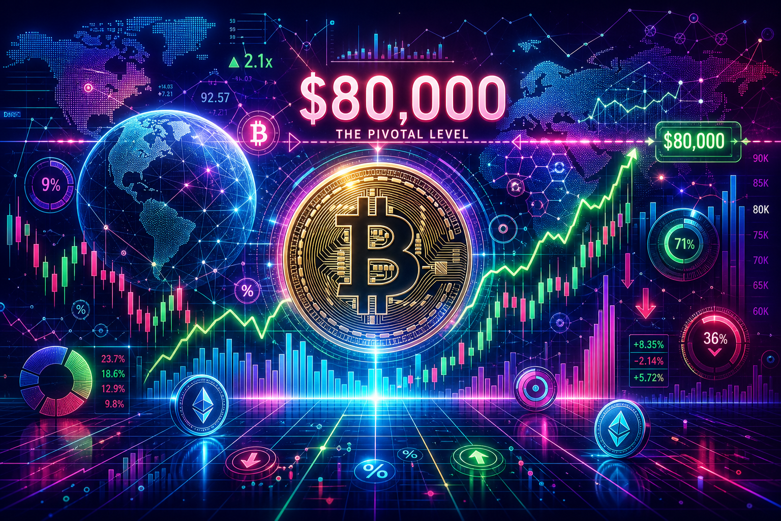 Why $80,000 Could Be Bitcoin’s (BTC) Most Important Level Right Now