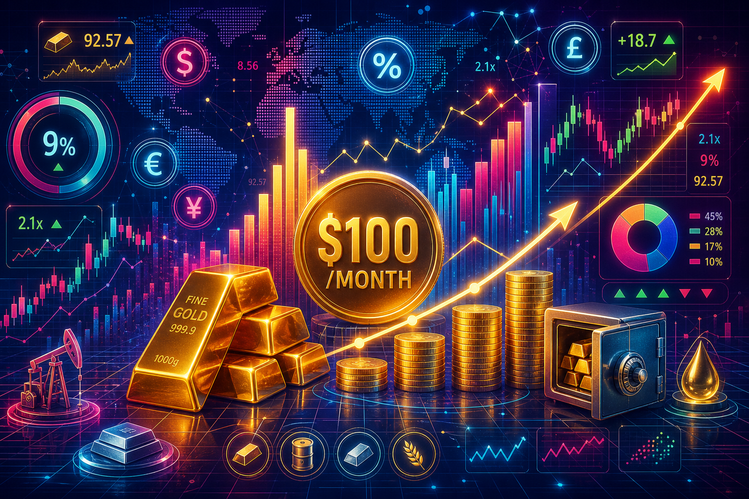 Why a $100-a-Month Gold Plan Could Make Sense Right Now