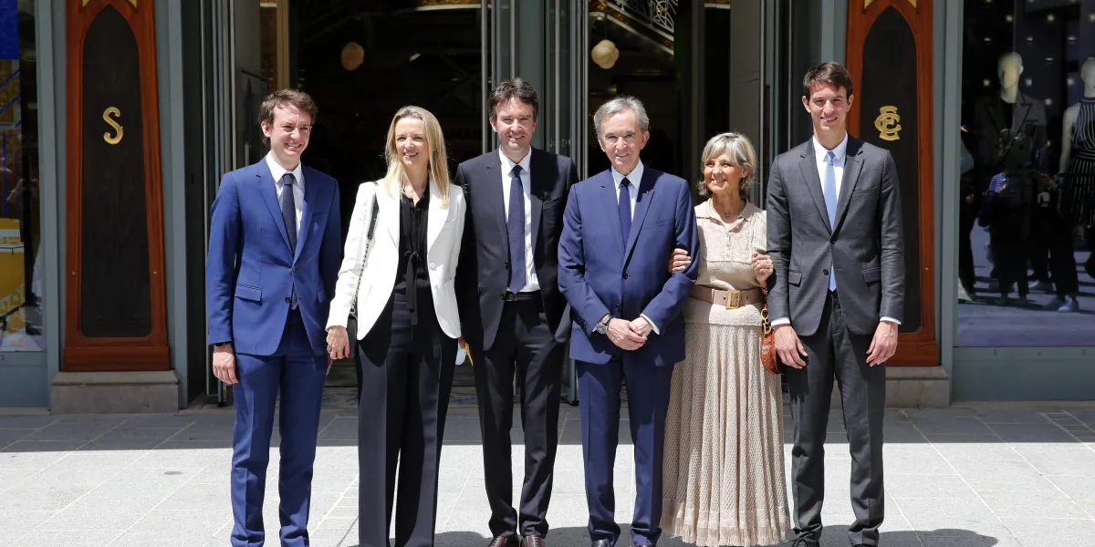 Bernard Arnault slams claim his kids are feuding for control of the $142 billion LVMH empire: ‘They burst out laughing … It is the stuff of novels’