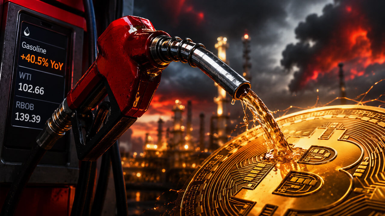 Bitcoin’s $70K path now runs through pump prices as Iran shock fades