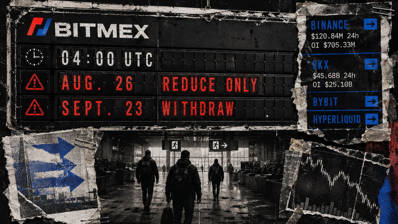 BitMEX shutdown gives traders 2 months to withdraw, but active positions face an earlier deadline